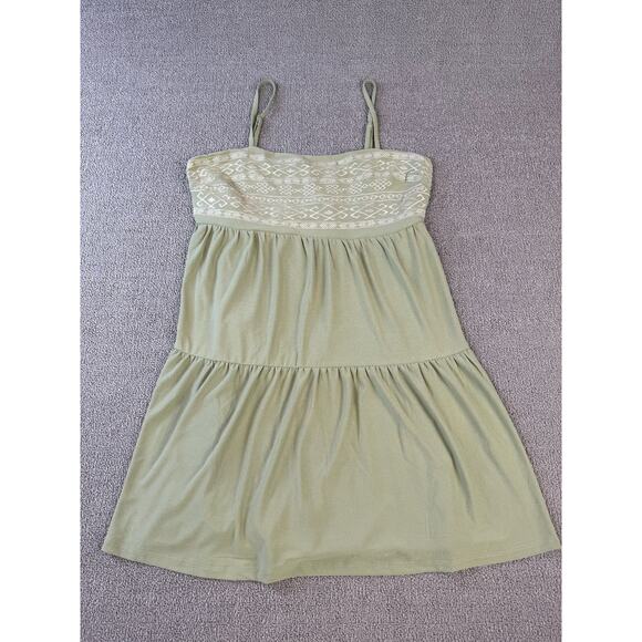 Francesca's Collections Dresses & Skirts - NWT Francescas Blue Rain Mini Dress Sleeveless Embroidered Aztec Size Large